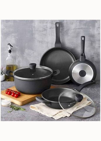 Каструля з кришкою Retro, 20 см, 2,5 л (BG-30737-NP) Bergner (316517969)