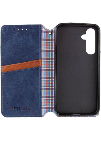 Шкіряний чохол-книжка Cubic для Samsung Galaxy M34 5G Синій Getman (337516032)