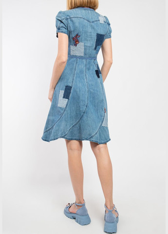 Блакитна кежуал сукня Coach