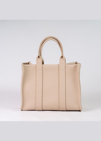 Сумка женская Шопер функциональная бежевая из экокожи NIUNIU (331111643)