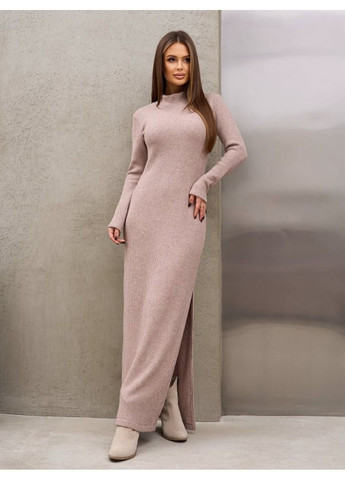 Коричневое повседневный платье issa pus 15367 коричневый ISSA PLUS