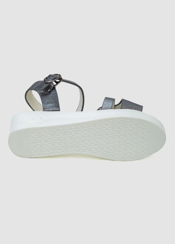 Серебристые босоножки детские 243ra6806-04, Bee