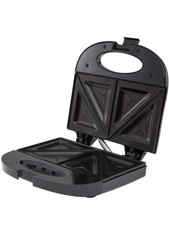 Сендвічниця MS 3032 850Вт/ незмінні пластини/ вертикальне зберігання/ чорна Mesko (360400281)