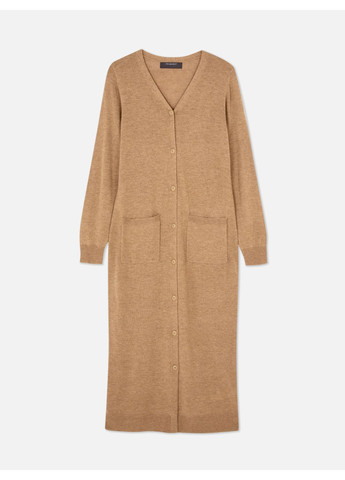 Темно-бежевое платье демисезон,темно-бежевый, Primark