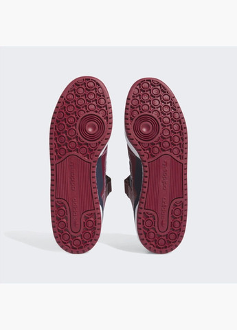 Бордові Осінні кросівки чоловічі forum low shoes bordo h03811 adidas