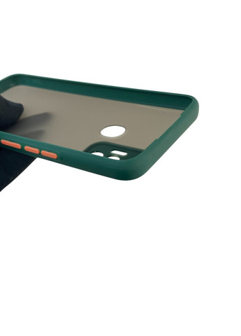 Чехол для телефона Spark 7 Go (KF6m) с высокими бортами защитой камеры на техно спарк 7 го темно-зеленый Tecno (366385988)