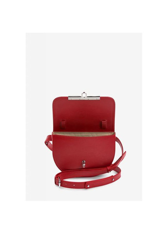 Поясная сумка женская кожаная через плечо Bridget красная The Wings (302008452)