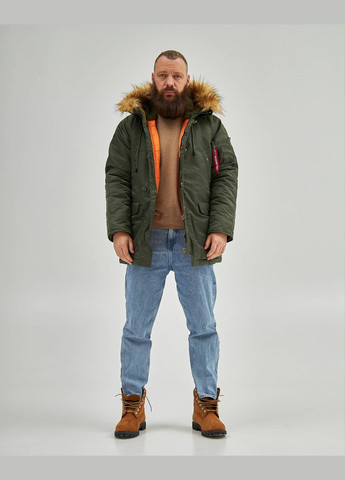 Оливкова (хакі) зимня аляска n-3b classic Olymp 21-AM-N-3B-BL