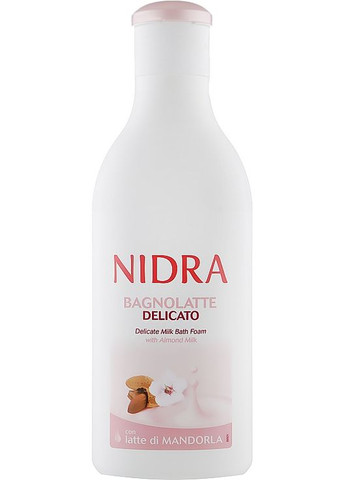 Пена-молочко для ванны с миндальным молоком Delicate Milk Bath Foam With Almond Milk 750ml (955214-31020057) Nidra (368619419)