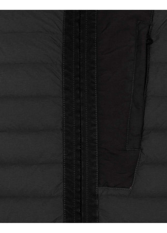 Черная демисезонная куртка 41225 loom woven down chambers stretch nylon tc Stone Island