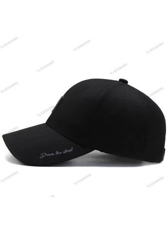 Чорна бейсболка FBI з вигнутим козирком унісекс,кепка якісна однотонна TSG (370784281)