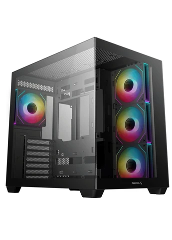 Корпус CG530 4F Black (R-CG530-BKADA4-G-1) без БЖ DeepCool (351855693)