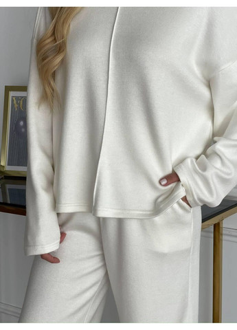 Костюм женский двойка из ангоры теплый удобный свободного кроя на осень оверсайз JUGO Staetska 138 (358501649)