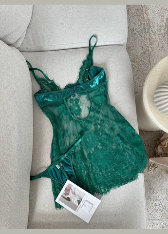 Пеньюар кружевной + трусики No Brand (329369946)