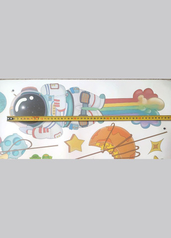 Виниловые наклейки 4 Космонавта (лист 60 х 90 см) Б365-16 CYZB-AB BRUP (338624931)