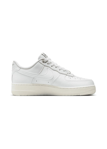 Білі всесезон кросівки чоловічі air force 1 07 premium dq7664-100 весна-осінь шкіра білі Nike