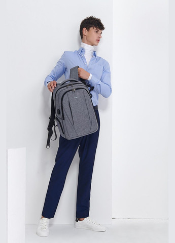 Рюкзак міський T-B3399 для ноутбука 15,6" USB обсяг 20 л. Tigernu (322130545)