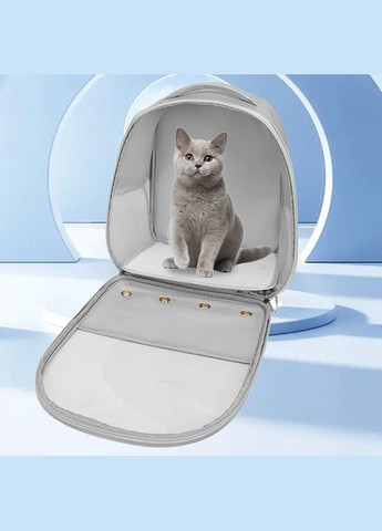 Рюкзак-переноска для кошек 261102 32*24*40 см Gray 10 шт. Taotaopets (356500248)