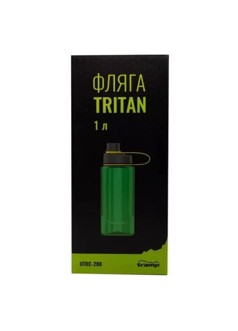 Пляшка для води (UTRC-288-green) Tramp Тритан 1 л Green (369879558)