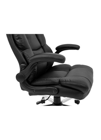 Крісло Манхеттен Хром M-1 (Tilt) Чорна Richman (361445070)