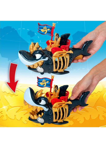 Дитячий іграшковий набір з фігурками "Королівська чорна акула" PPXSP112IN11 Piratix (361969308)