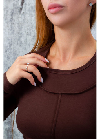 Лонгслів жіночий CT45 коричневий 346463 NaNa (356454751)