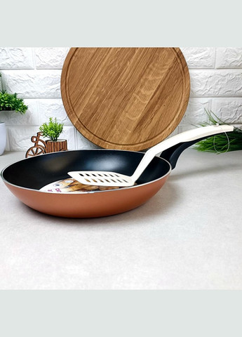 Алюмінієва сковорода 20см з антипригарним покриттям+лопатка SL20C-EUI Eurogold (307501902)