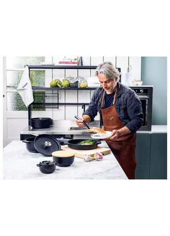 Сковорода (CC004600-001) KitchenAid Matte Oven-to-table гриль 26 см (372951369)