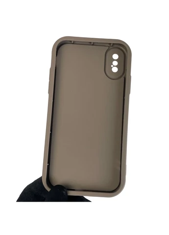 Чехол силиконовый Soft Touch с 3D принтом злой котик для iPhone X (Полная защита камеры) Apple (378970668)