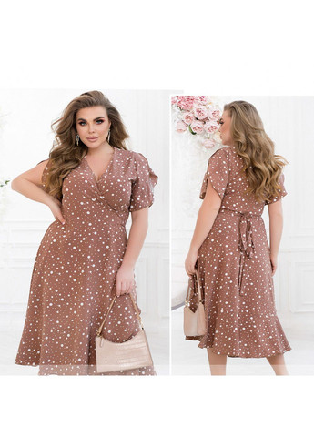 Кофейное платье Liton