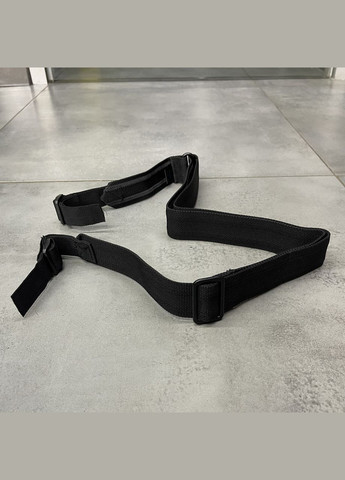 Ремінь збройовий двоточковий Universal, Чорний, універсальний ремінь для автомата та гвинтівок (PVC-GB605) Leapers UTG (338625133)