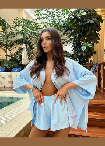 Жіночий костюм з сорочкою та шортами Avanti (333932770)