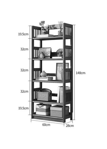 Стеллаж кухонный из дерева Лемай 560 капучино (СТА-56011909) No Brand (327844943)