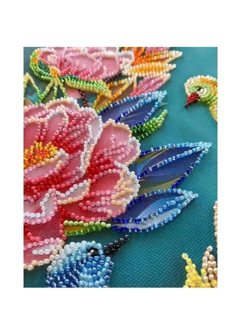 Набор для вышивки бисером "Весенний переполох" AB-924 на натуральном холсте No Brand (339776836)