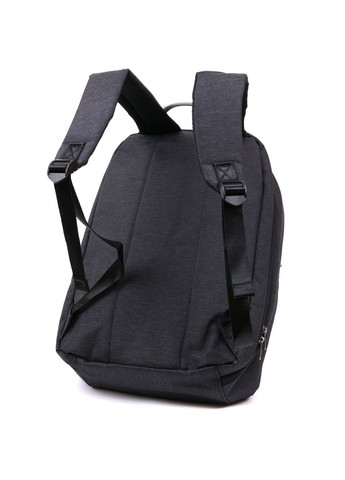 Добротний чоловічий рюкзак із текстилю 20490 Чорний Vintage (328449843)