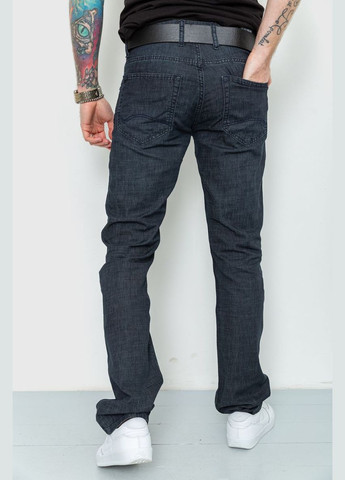 Комбинированные демисезонные джинсы мужские, цвет темно-синий, Denenburg