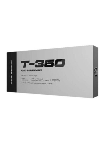 Стимулятор тестостерона Scitec T-360, 108 капсул Scitec Nutrition (293482596)