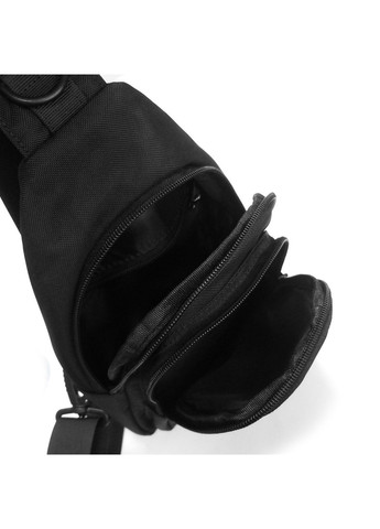 Чоловіча сумка тканинна чорна Lanpad (366293370)