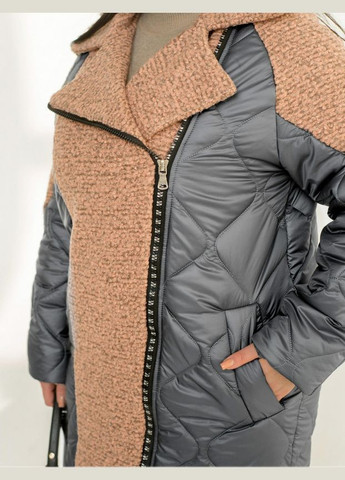 Сливова демісезонна куртка Liton