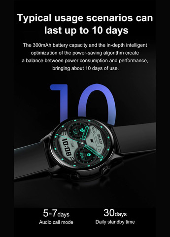 Умные часы I30 с AMOLED экраном, возможностью совершать звонки Bluetooth, тонометром Colmi (335031538)