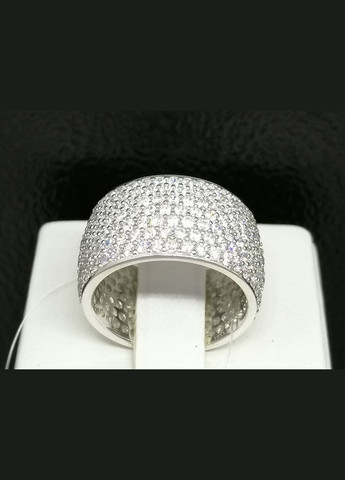 Серебряное кольцо с фианитами. Артикул 901-00004 Qvaliz (275935125)