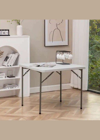 Стол раскладной, квадратный 88см, нагрузка 150кг многофункциональный, компактный для туризма, дома, сада и мероприятий. oldbro (331739877)