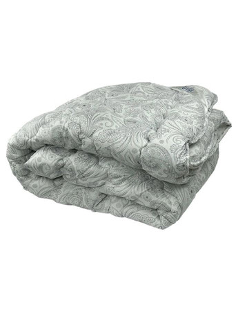 Одеяло полуторное закрытое Узор 20377 150х210 см серебристое Arda (328391757)