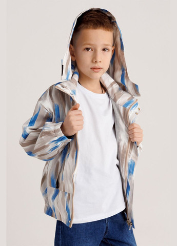 Комбинированная демисезонная ветровка No Brand