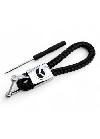 Брелок шкіряний косичка Mazda (354698300)