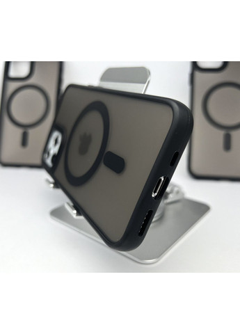 Чохол з MagSafe на 11 PRO магнітний кейс для айфон 11 про протиуданий магнітний black matte No Brand (369137560)