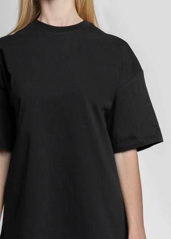Футболка жіноча чорна Arber T-shirt oversize W2 - (349723242)
