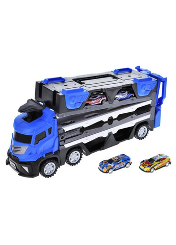 Інерційна модель автовозу з машинками з пластику в асортименті 827 YG Toys Маш6796 (370652148)