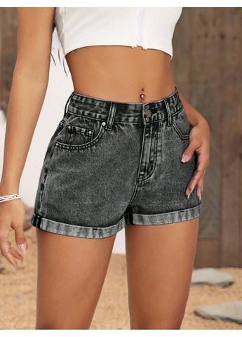 Джинсовые шорты SHEIN (400842598)