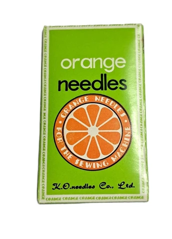 Иглы ORANGE NEEDLES DPх1 № 110 (оригинал) для промышленных швейных машин ORGAN (388914691)
